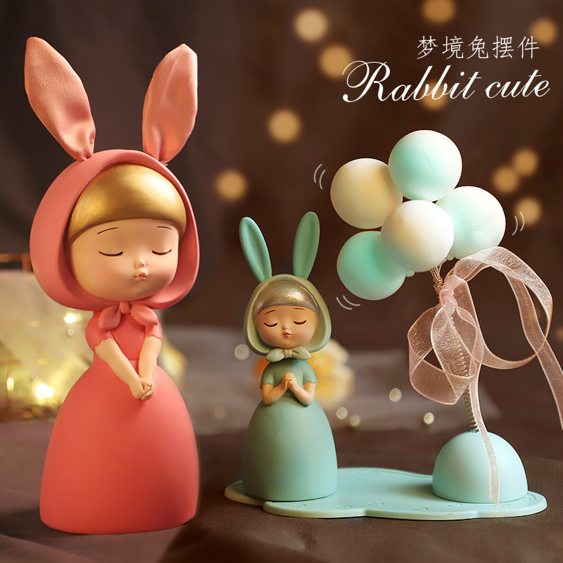 生日小礼品送女生闺蜜创意可爱车载摆件家居装饰圣诞节礼物送女友