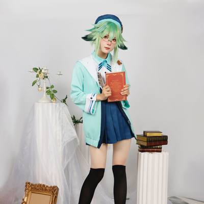 原神cos砂糖衍生服装JK制服COS服骑士服炼金瓶cosplay游戏全套装