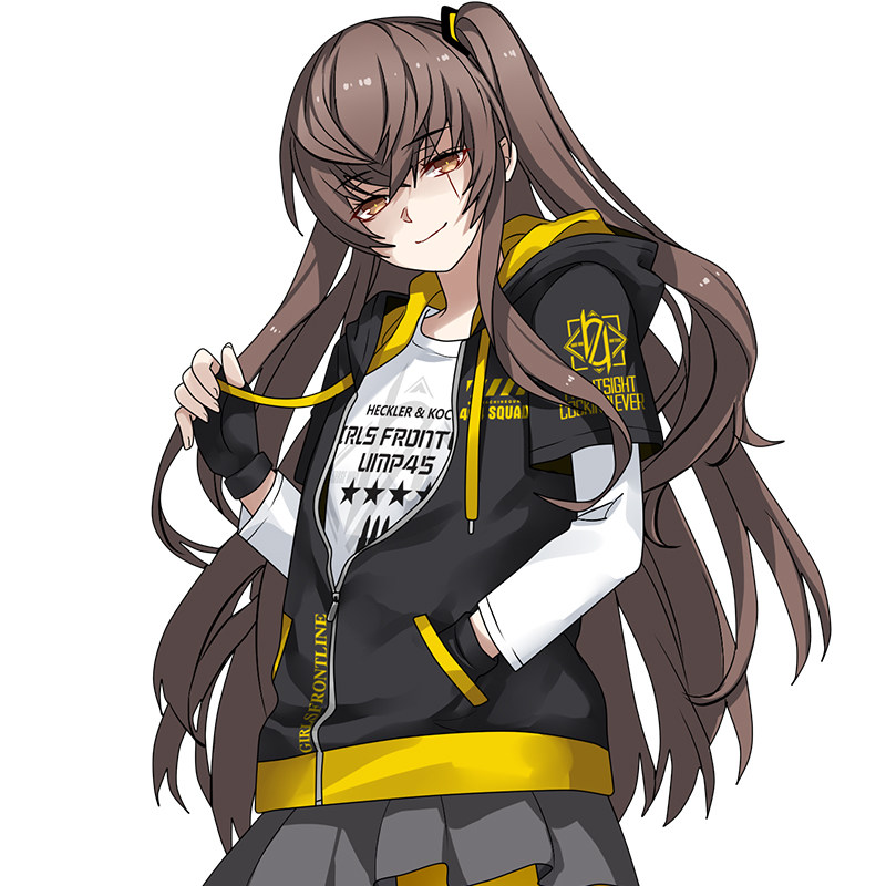 少女前线周边404小队t恤动漫衣服二次元日常装夏连帽学生半袖套装