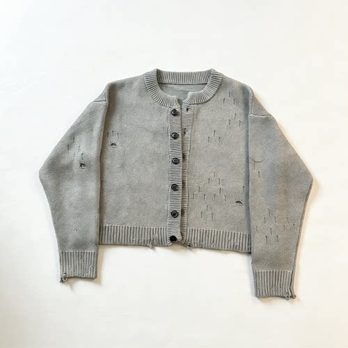 毛衣外套短款boxyfit上衣