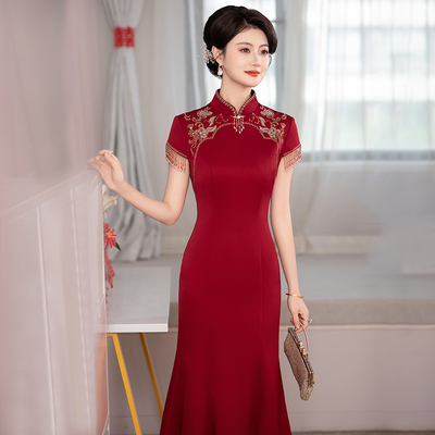 喜婆婆婚宴装2025新款夏季