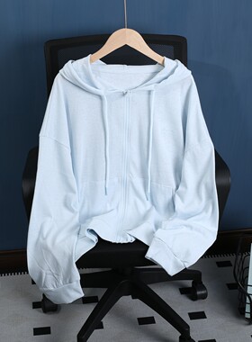 超薄针织外套可当防晒衣休闲夏季新款初中高中生女孩大童青少年装
