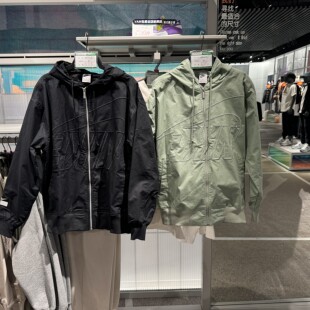 nike耐克女子24冬季新款倒钩梭织防风夹克外套 FV7775-370-010