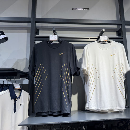 正品NIKE耐克男短袖跑步健身运动训练速干半袖T恤HJ3535-010-133