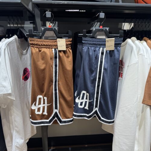 耐克男裤2025夏季新款篮球运动训练透气休闲五分裤IB9970-281-437