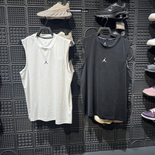 NIKE耐克男AJ乔丹经典篮球速干训练运动无袖T恤 IF0890-010-100