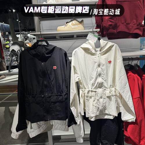NIKE耐克女子2025春季收腰外套梭织防风休闲夹克 HV8727-010-133