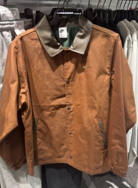 Nike耐克2026马年款复古撞色翻领工装夹克男外套 IQ3974-325-281