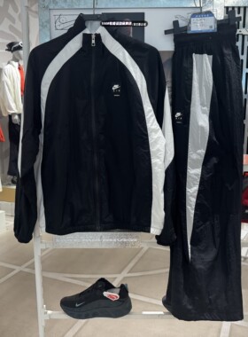 Nike耐克男子外套秋新款运动休闲透气宽松立领夹克HV0881 HV08875