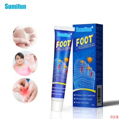 3PCS Sumifun FOOT CARE CREAM GENTLE SOOTHIN BERIBERI ITCHING