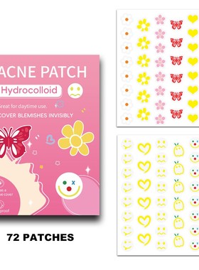 18-600pcs Star Pimple Patch Acne Colorful Invisible Acne Rem