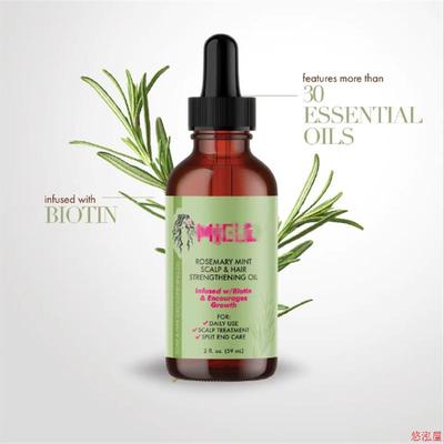 Mielle Organic Rosemary Oil Mint Scalp Hair Strengthening