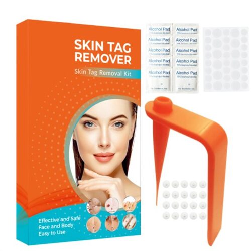 Blue Set Skin Tag Removal Kit Home Use Mole Wart Remover Equ