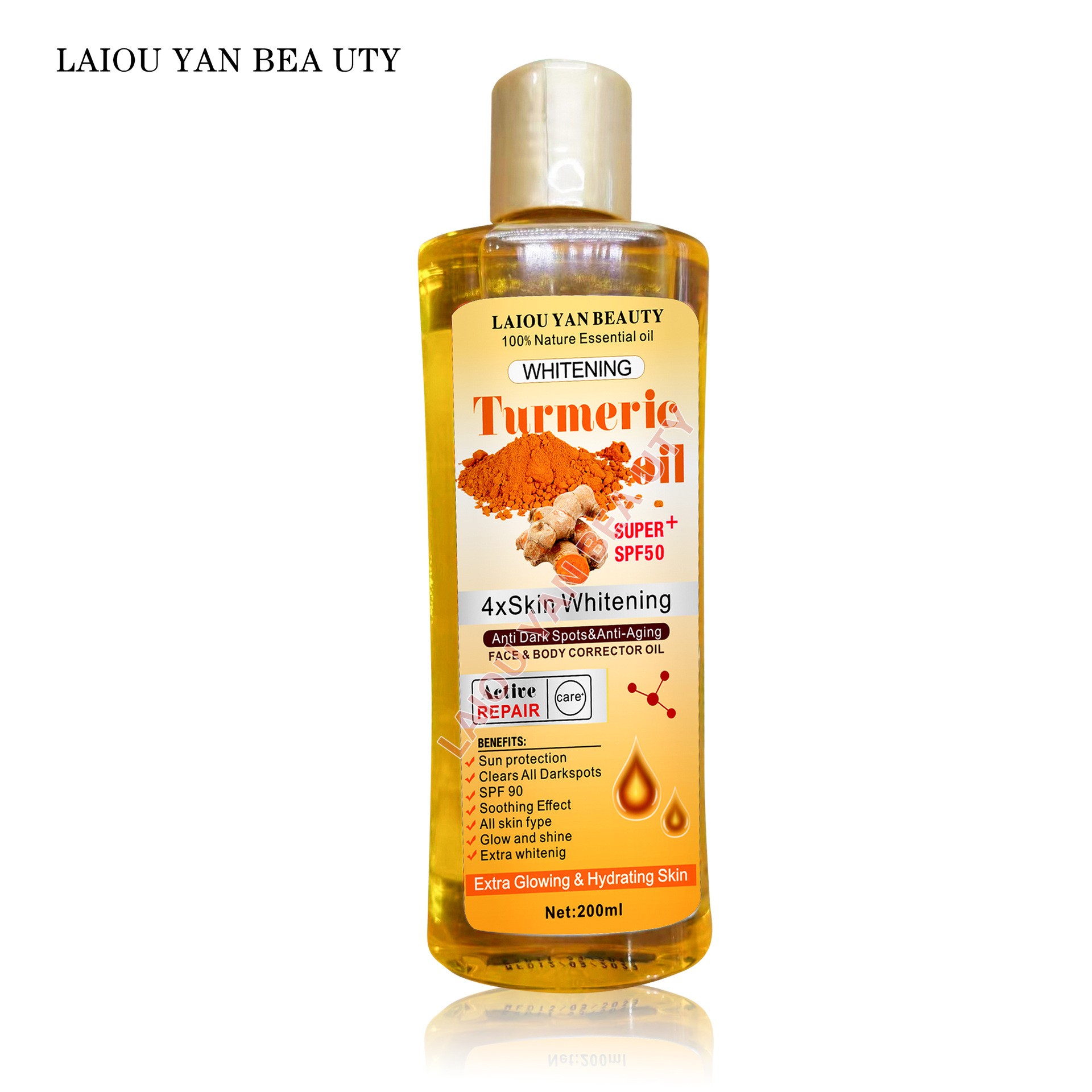 姜黄油Turmeric Remove Dark Spots Essential Oil for Women Mor