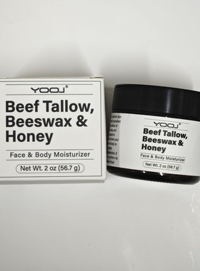 蜂蜜牛脂膏Beef Tallow Beeswax and Honey牛油黄蜂蜜面霜牛脂膏