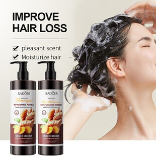 Ginger Shampoo Conditioner Hair Growth Loss treatment Smooth