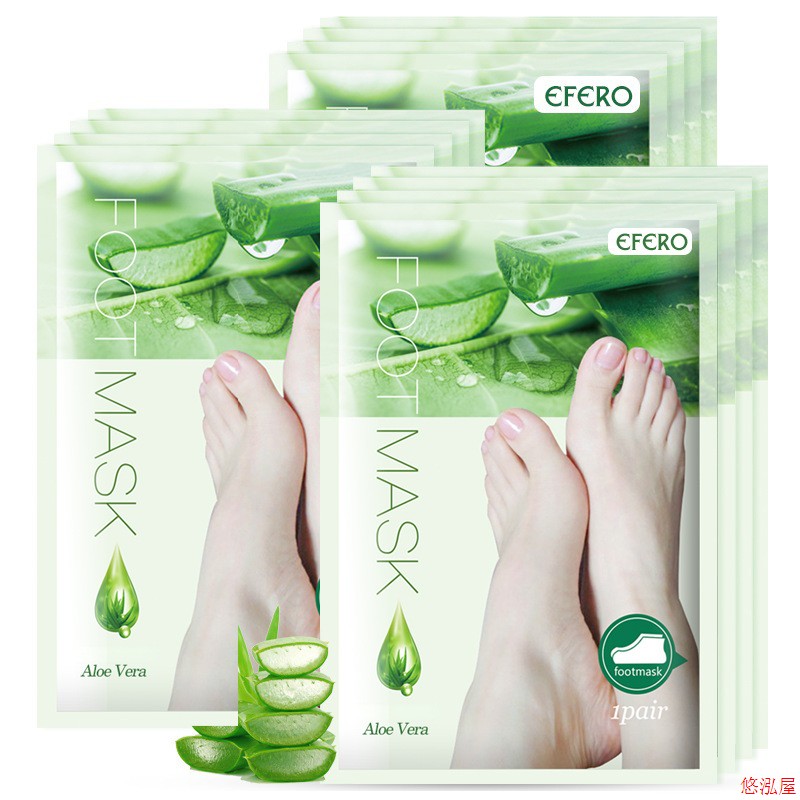 Aloe Vera Foot Mask Peeling for Legs Feet Skin Patch Exfolia