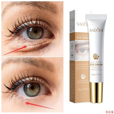Anti-rugas Eye Cream, remover sacos de olho, olhos inchados,