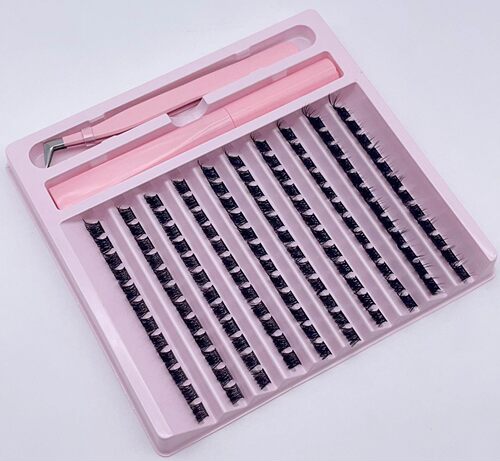 DIY Lash Extension Kit Lash Clusters With Bond Cluster Lashe