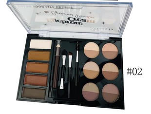 Dye eyebrow eyebrow eyebrow pencil eyebrow powder box set