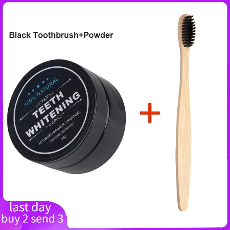 Teeth Whitening Powder Natural Organic Activated Charcoal