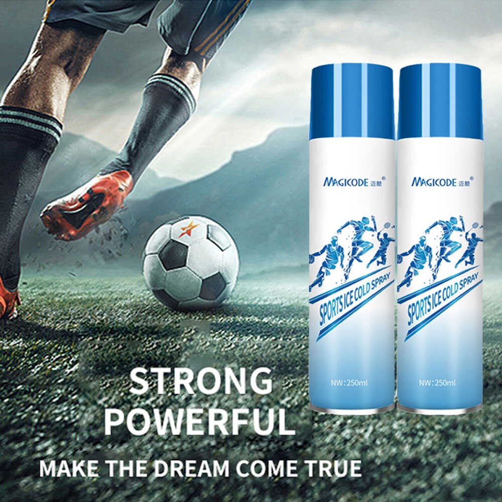 Sports ice spray injury cooling spray ice sprain relief spra