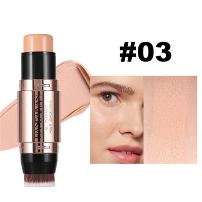 Matte Foundation Stick 持妆显色不晕染12色轻薄透气哑光粉底棒