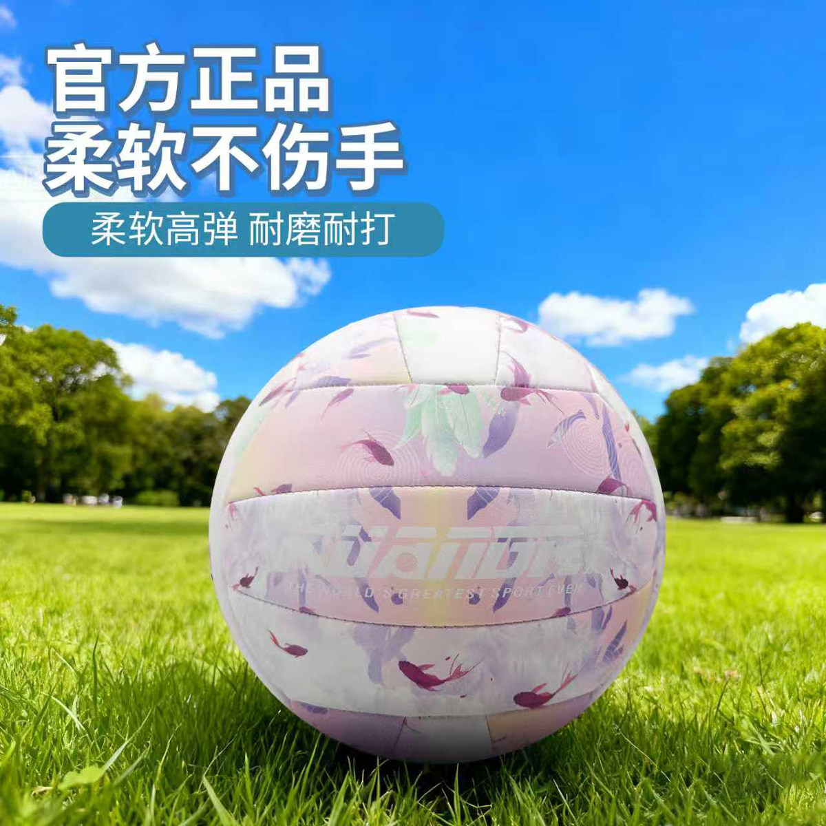排球五号中考标准排球加厚柔软硬式排球初中生青少年训练考试排球