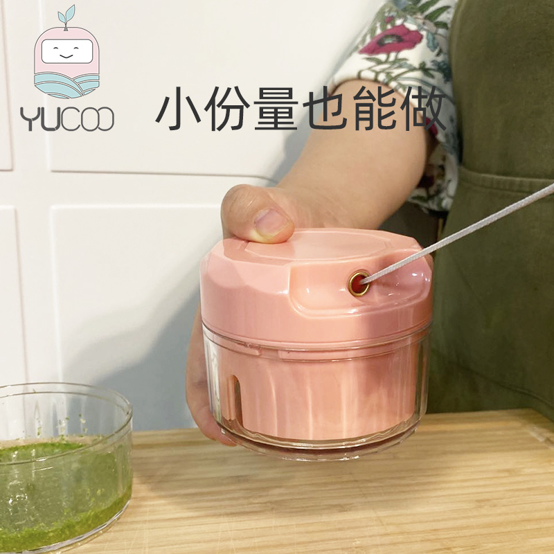 育酷宝宝辅食机工具套装手动迷你打泥神器水果泥肉泥婴儿料理器