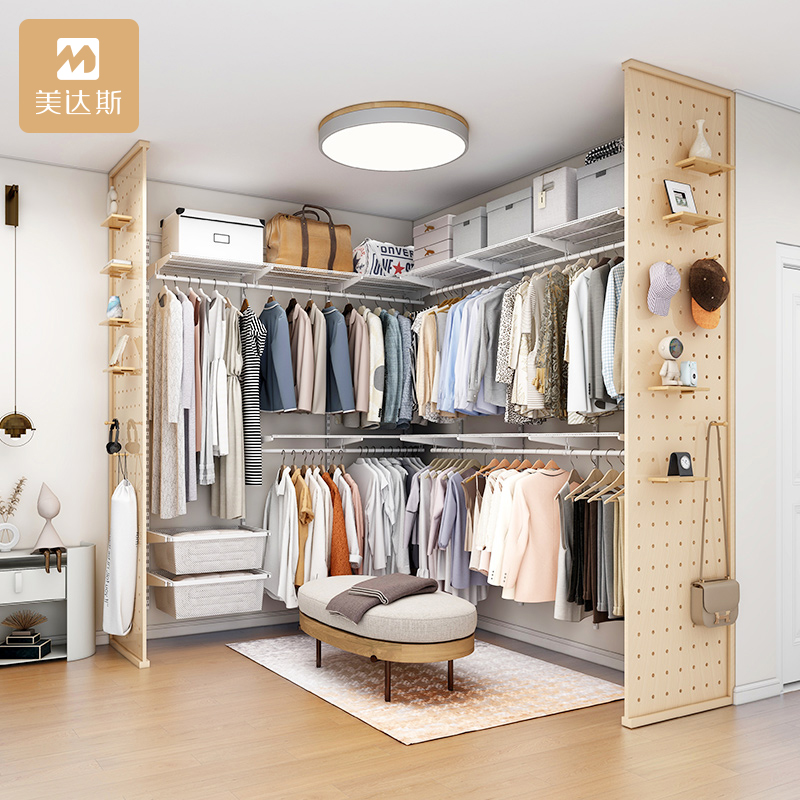 美达斯现代简约环保金属衣柜