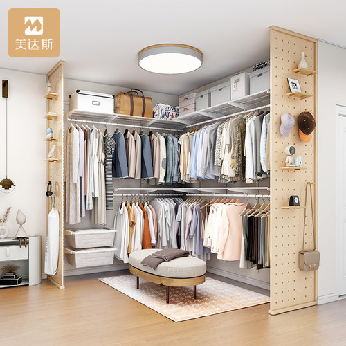 美达斯现代简约环保金属衣柜