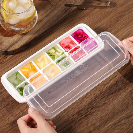 日本进口冰块模具家用食品级塑料冰格球形制冰冰球冰箱储存盒