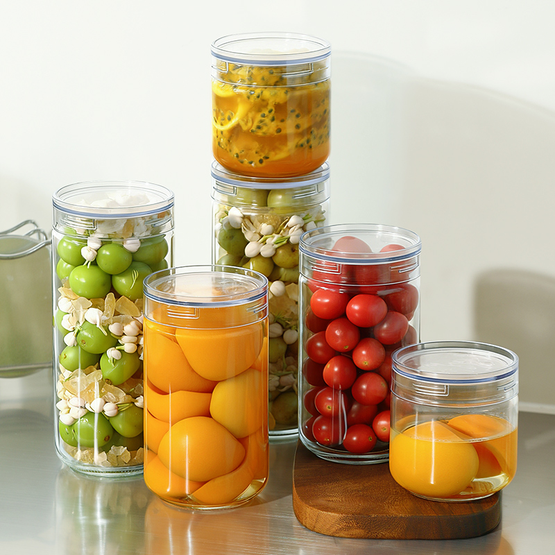 泡菜罐子玻璃家用水果罐头咸菜罐