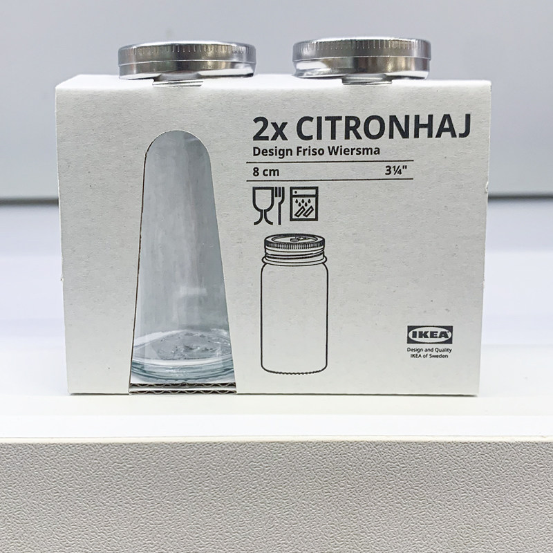 IKEA/宜家 斯特伦哈 玻璃调味瓶调料罐油壶研磨瓶 厨房收纳餐具