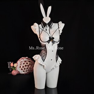 Ms Rose兔女郎cos服装性感制服连体qq内衣女小胸角色扮演情调套装