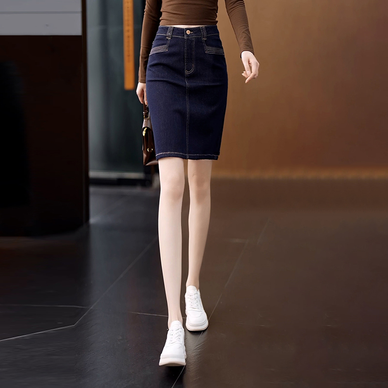 环宇语半身裙牛仔半裙休闲牛仔裙