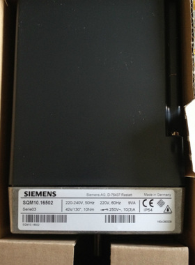 SIEMENS西门子 伺服马达SQM10.16502  原装现货