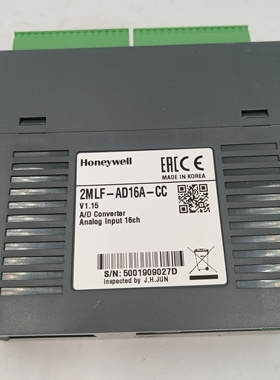美国Honeywell 霍尼韦尔 卡件 2MLF-AD16A-CC 现货供应