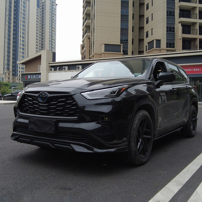 适用于2022款四代汉兰达大灯总成皇冠陆放改装LED透镜大灯日行灯