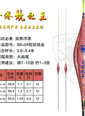 S6+04混养漂  大扁尾   恒彩琉金 王者之王