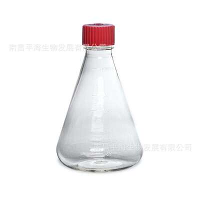 17411 1000ml三角细胞培养瓶透气盖PC
