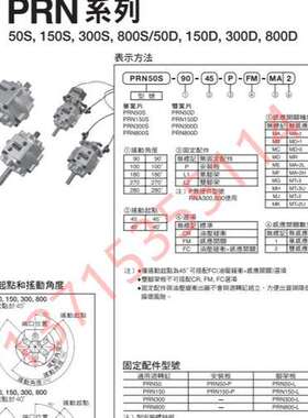 PRN300S/PRN800S-90/100/180/270/280-45/40-P/L1/L2-CR/FM/FC-MA