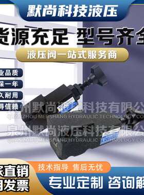 液压板式管式直动式溢流阀DG-02H远程调压阀DT-02/01安全阀泄压阀