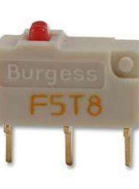 思博Saia-Burgess F5T8微动开关摁入式柱塞SPDT5A30VDC