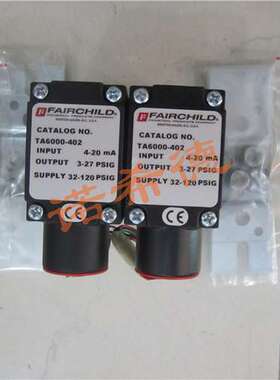 优势供应美国原装 FAIRCHILD仙童调节阀TD6000-412U