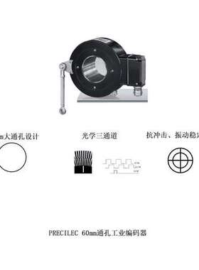 雷恩PRECILEC编码器60mm大通孔重载编码器RCI160T