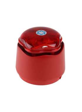 90020R0 Hosiden Besson声光报警器9-30V直流红色110dB