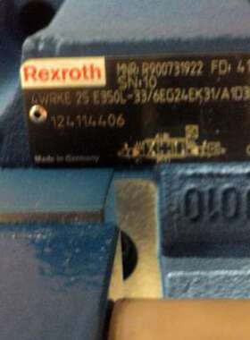 R901125661 4WRKE10E100L-3X/6EG24EK31/F1D3M力士乐比例阀