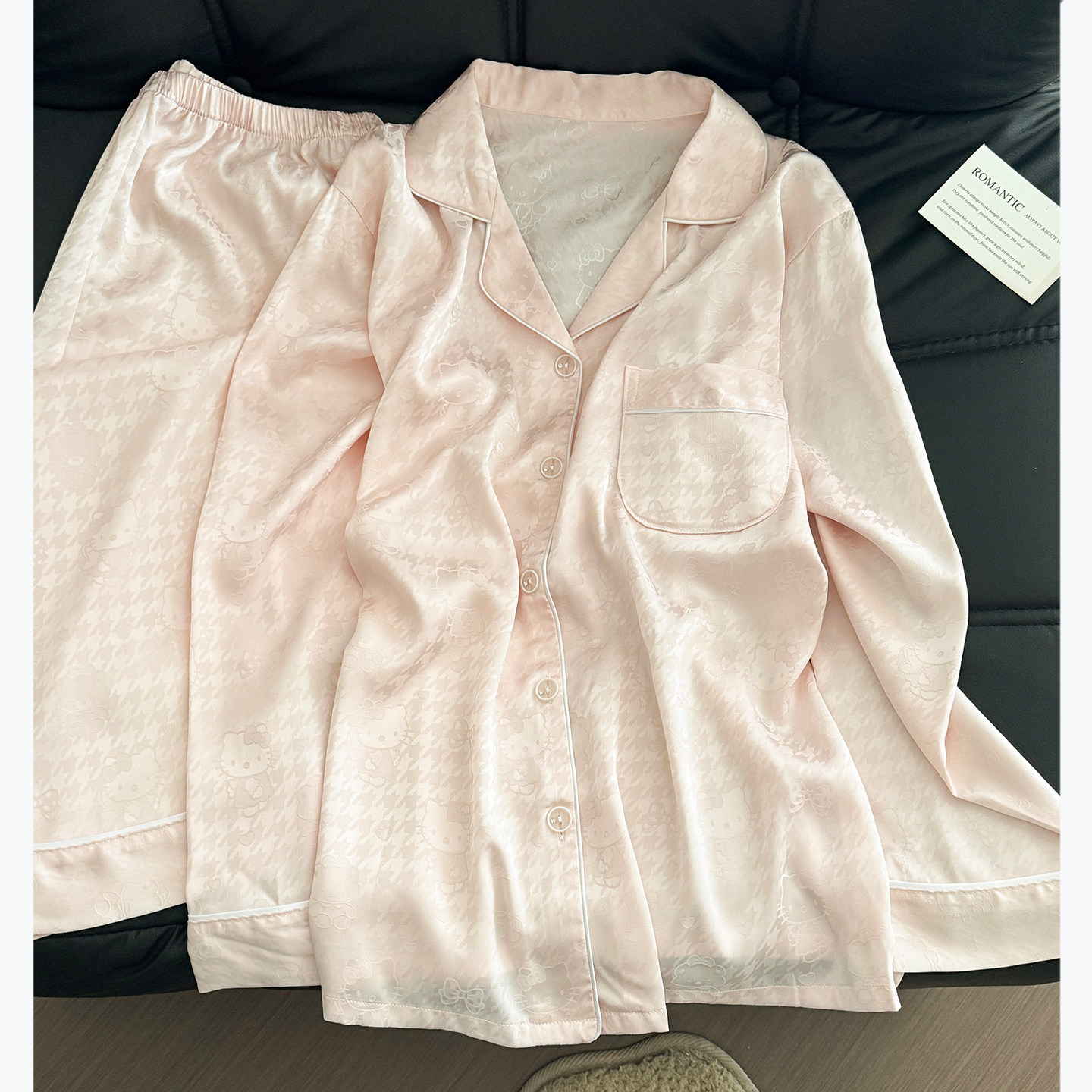 2026新款正流行睡衣女款春秋季冰丝长袖长裤夏天高级感丝绸家居服