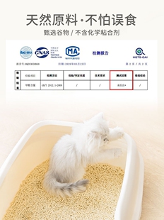 神经猫豆腐猫砂除臭无尘大袋幼猫专用猫沙香味豆腐砂65L猫咪用品